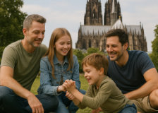 Familie in Köln