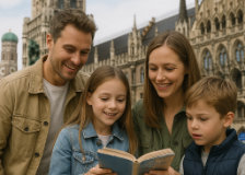 Familie in München